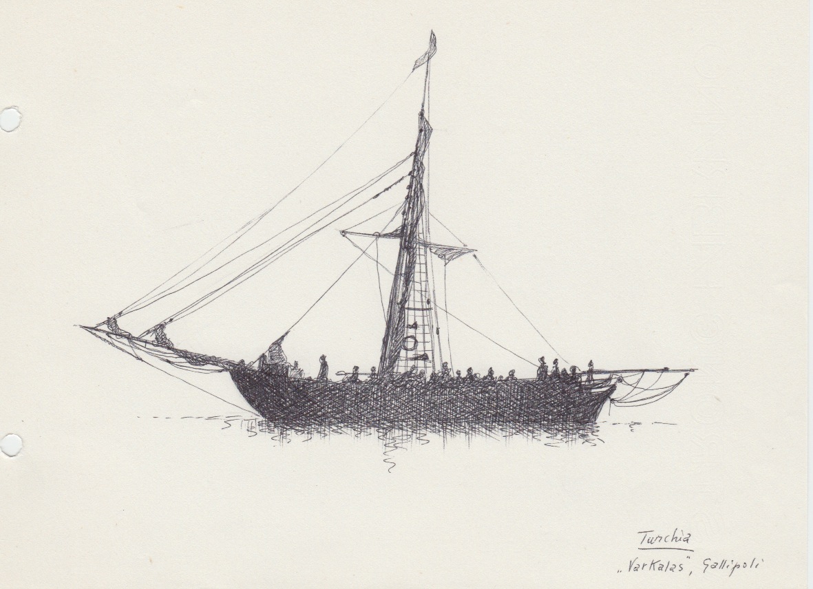 083 Turchia - 'Varkalas' - Gallipoli
